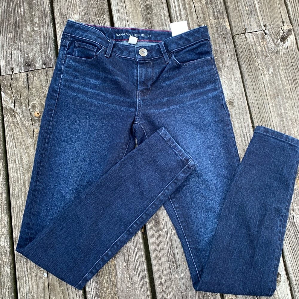 Banana republic dark denim 25